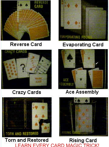 Learn every Card Magic Trick