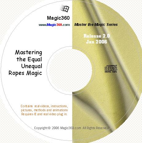 Equal Unequal Rope Magic CD